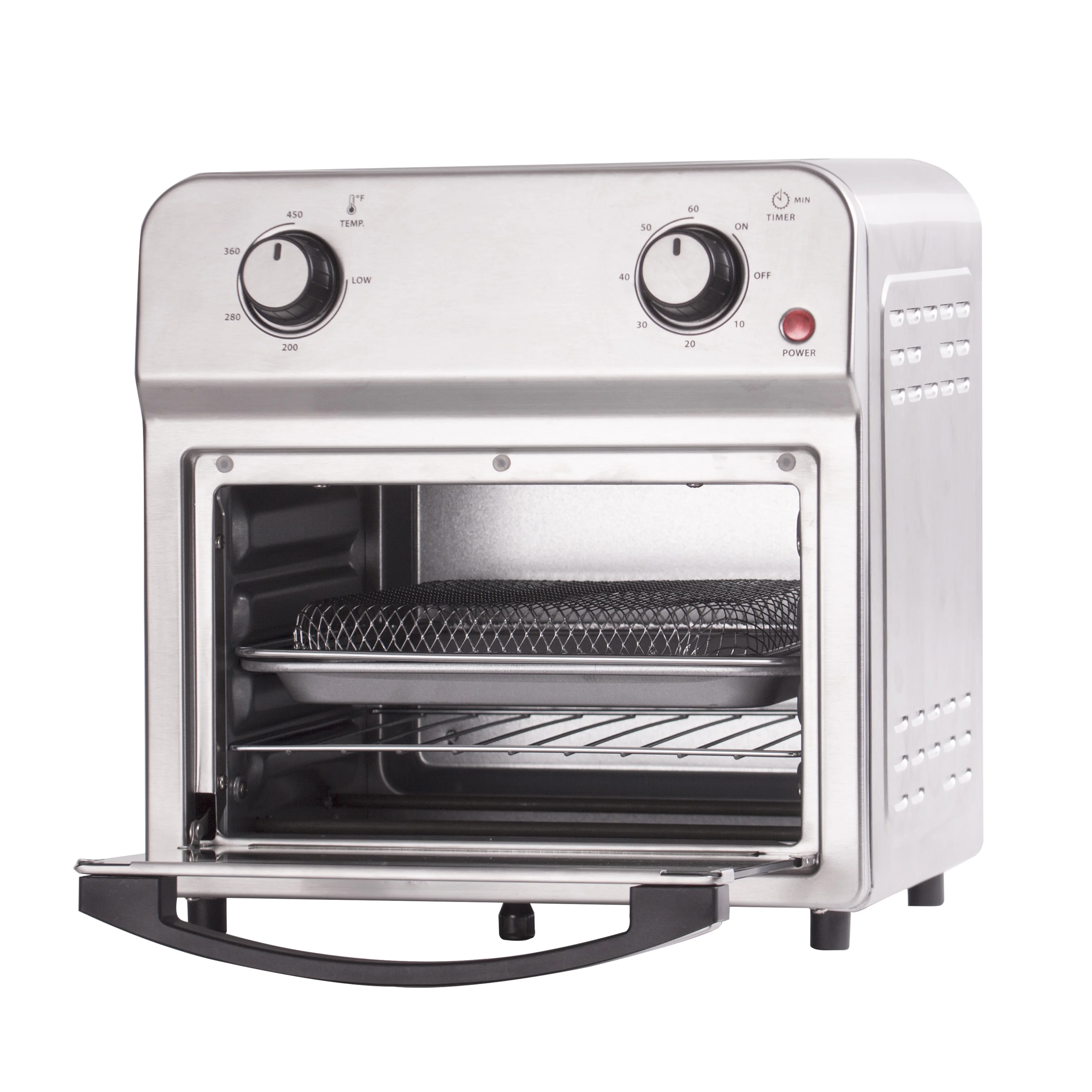 Stainless steel Air fryer toaster oven