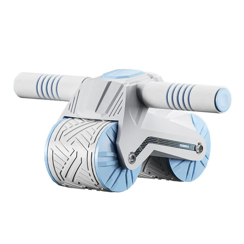 self-rebound ab Wheel with free knee mat Bodybuilding Exercise Gym Equipment abdominal rollers