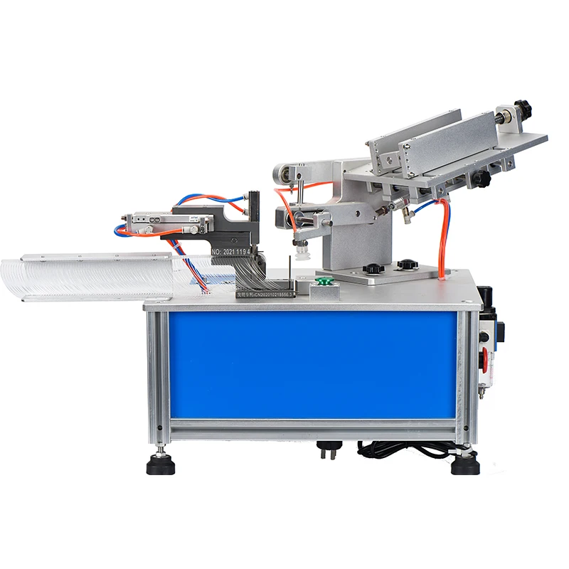 Loop tag pins Feeding Machine for kitchen ware and  garden tools tagging machine for garments