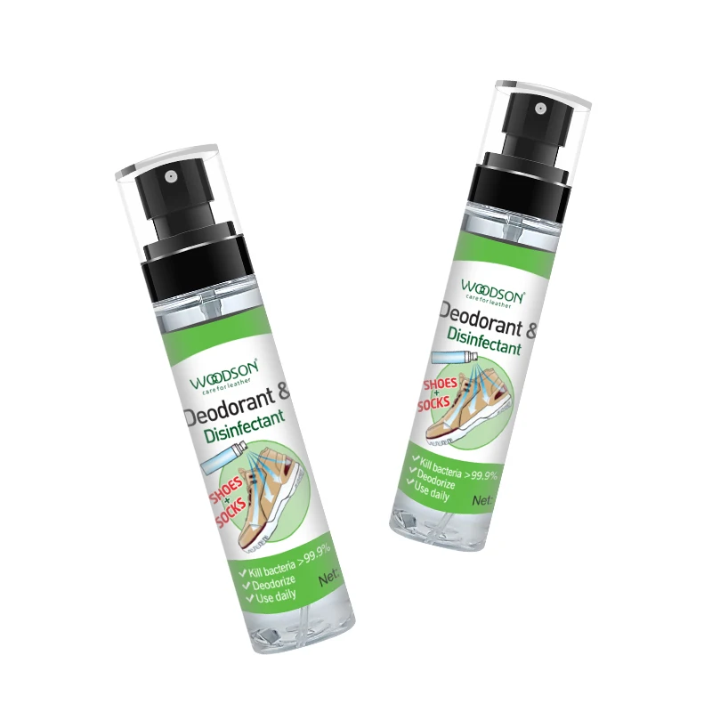 Natural Shoe Deodorizer Spray Long-Lasting Odor Eliminator Footwear Freshener Shoe Deodorant for Athletic Casual Sport Shoes