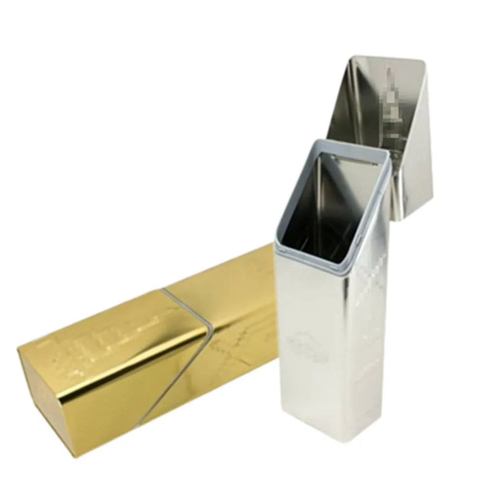 Customized Printing Logo Tinplate Case Packaging Small Wine Tin Metal Box For Wine