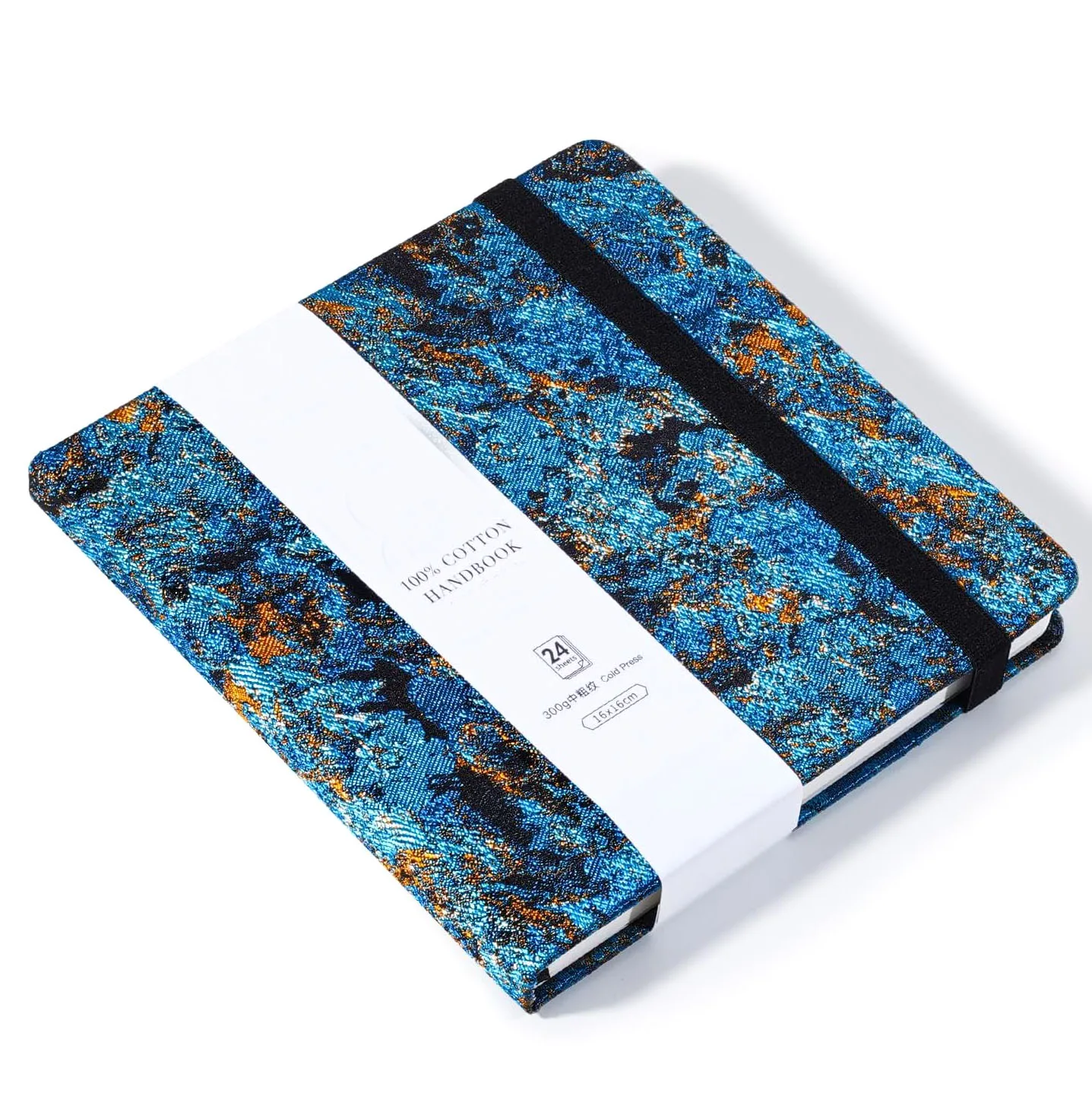 XinyiArt Artist 300g 24Sheet Square Watercolor Sketchbook Journal Watercolor Paper Notebooks for Use As Travel Sketchbooks Mixed