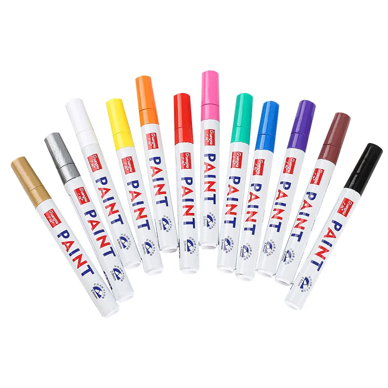 BOMEIJIA 12 Colors Painting Marker Round Pointed Art Markers Wholesale Painting Graffiti Art Supplies