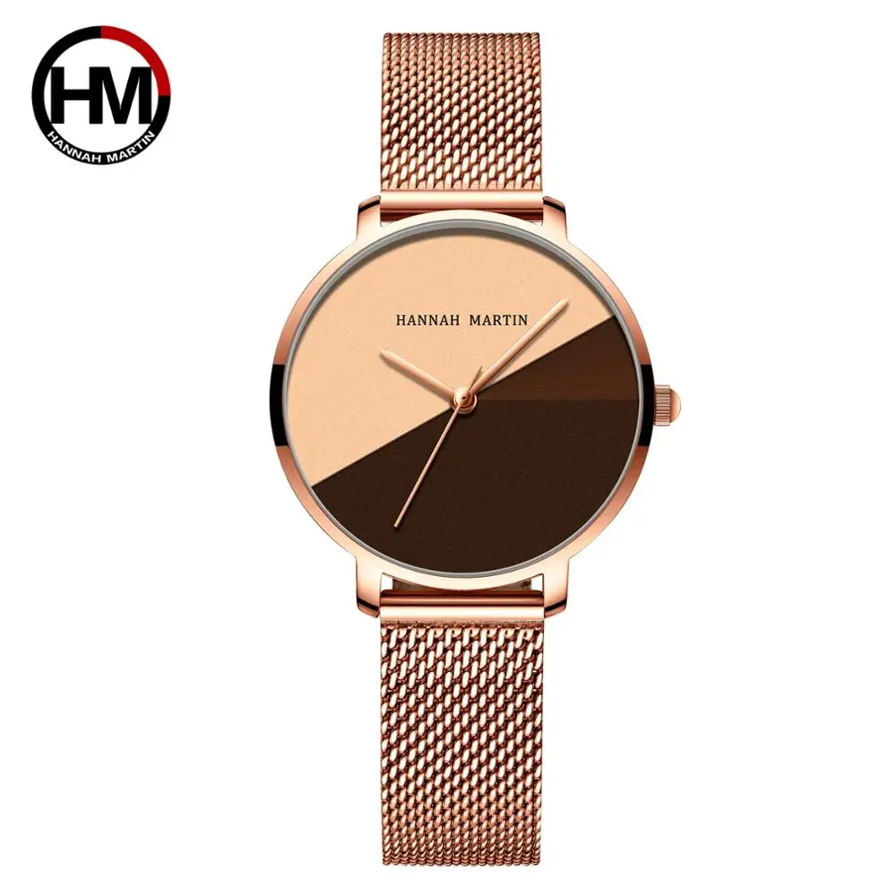 Dropshipping A++++ Quality Japan Quartz Movement Stainless Steel Mesh Band Wrist Watch Vintage Women Waterproof ladies Watches