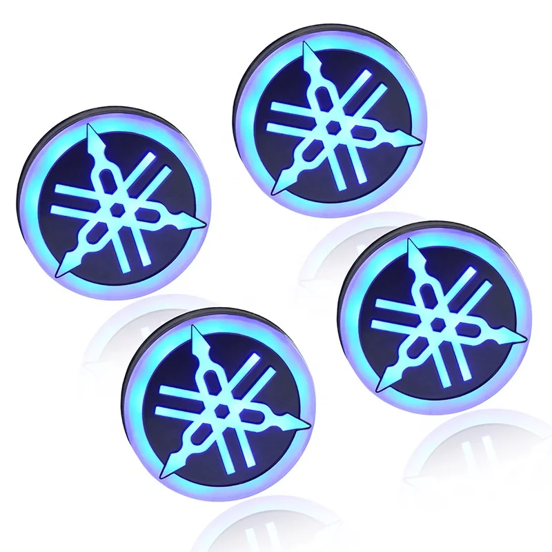 Led logo lamp motorcycle car 12V modified decorative lamp Yama brand lamp