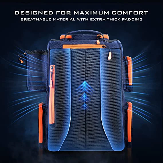 Bait Boss Fishing Tackle Backpack Fishing Backpack With Rod Holder Fishing Tackle Bag With Rain Cover