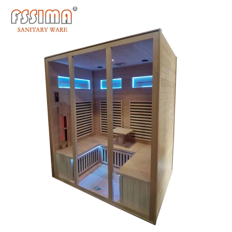 High quality Sauna Rooms  Wood Sauna Rooms Outdoor Heating Sauna Room