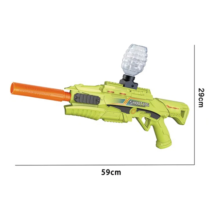 Outdoor toy pistol water beads automatic water bullet toy gun shooting toy water gel bullet gun