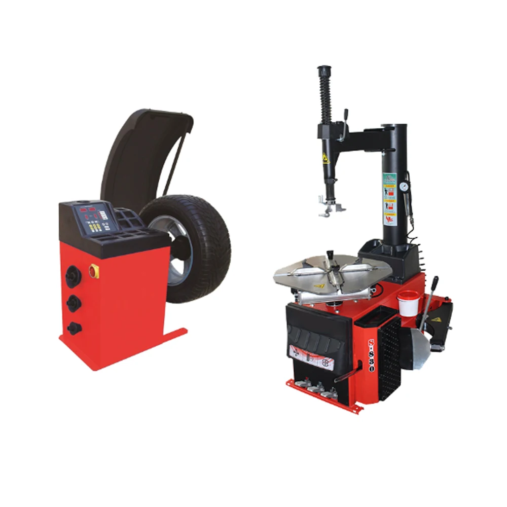 Professional Made Auto Car Workshop Combo Tire Changer and Wheel Balancer