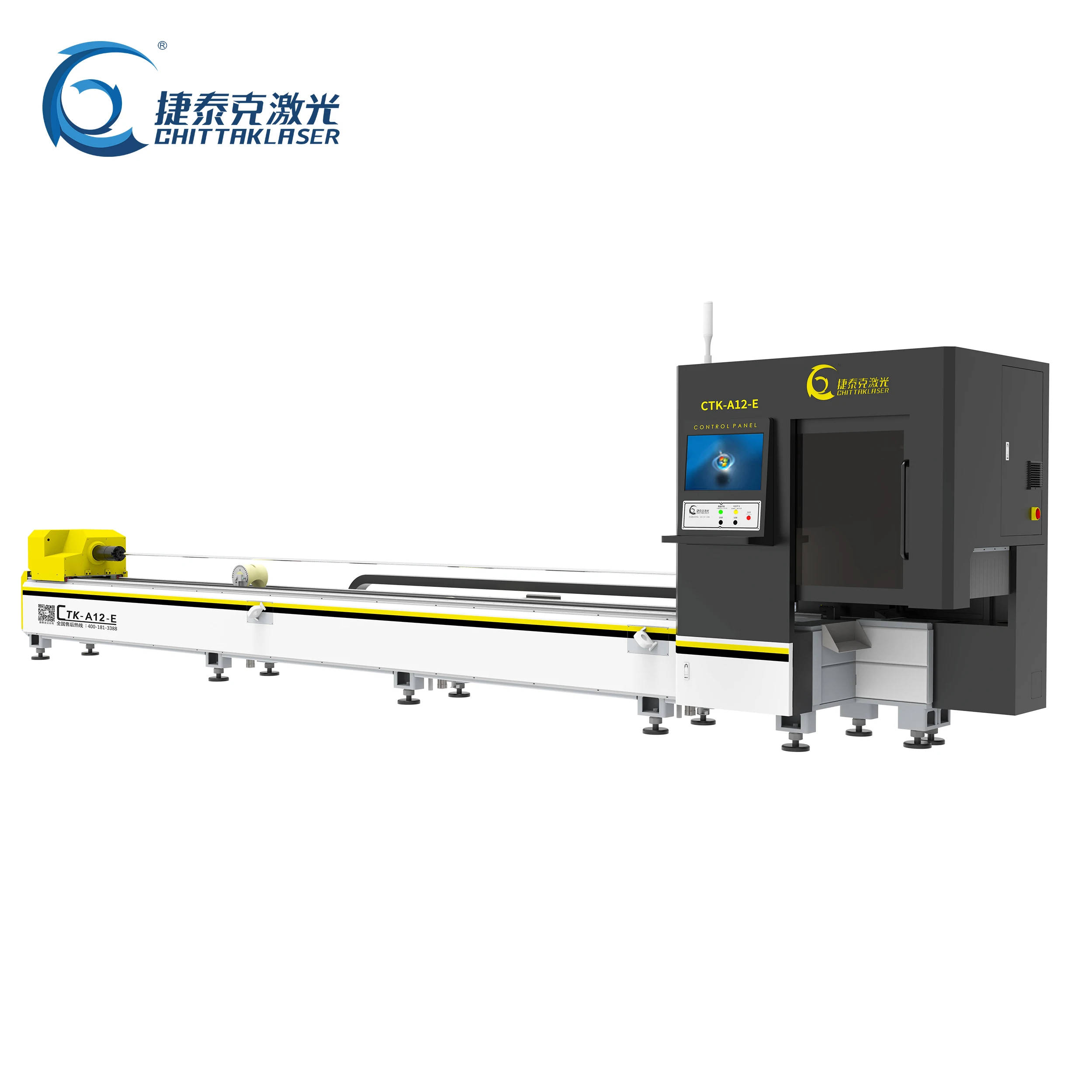2022 A12-E Guangdong  All-round 3D CNC automatic laser pipe cutting machine