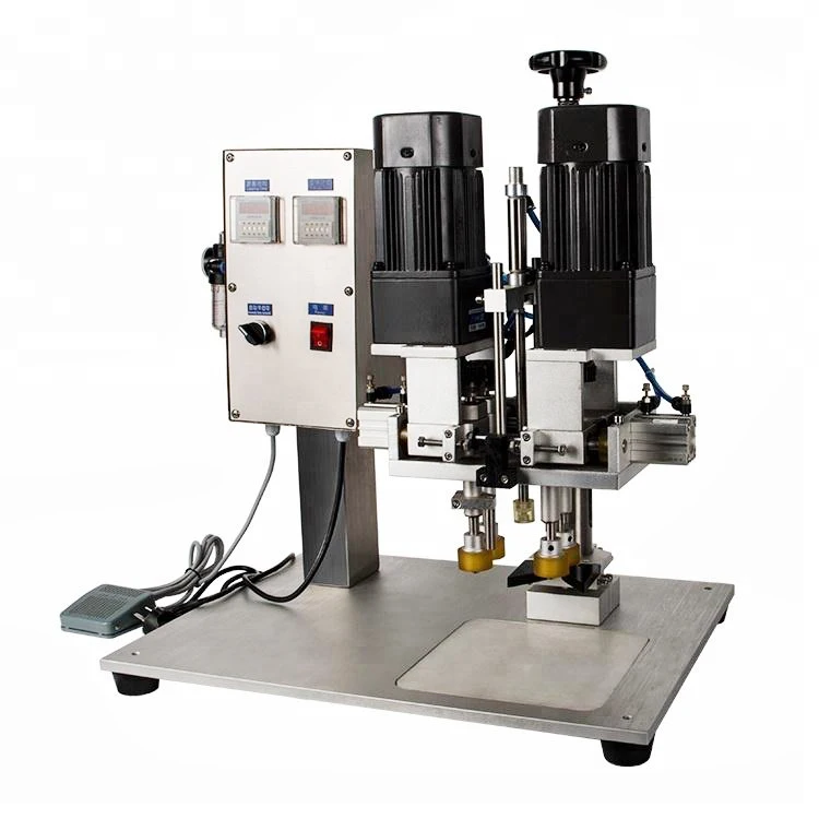 High efficient Semi-automatic Pneumatic Capping Machine,Hot sale Bottle Capping Machine,Easy To Operate Cap Screwing Machine