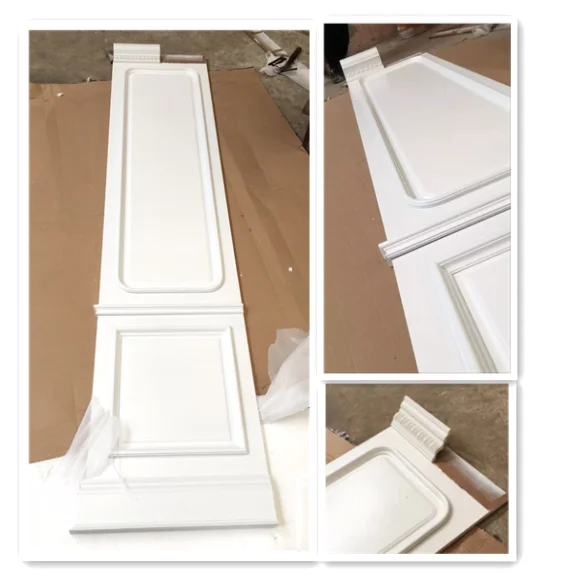 French style wainscoting indoor decoration panels solid wood wall wainscoting for sale