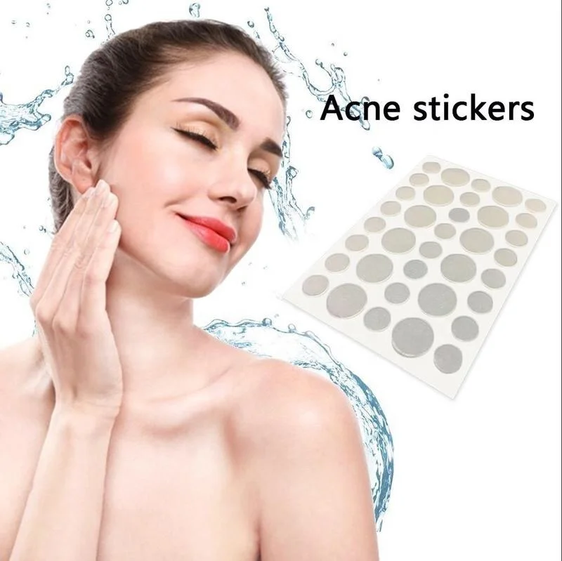 36 count Hydrocolloid Acne Pimple Patch for Covering Zits and Blemishes,Size can be selected according to the size of the acne
