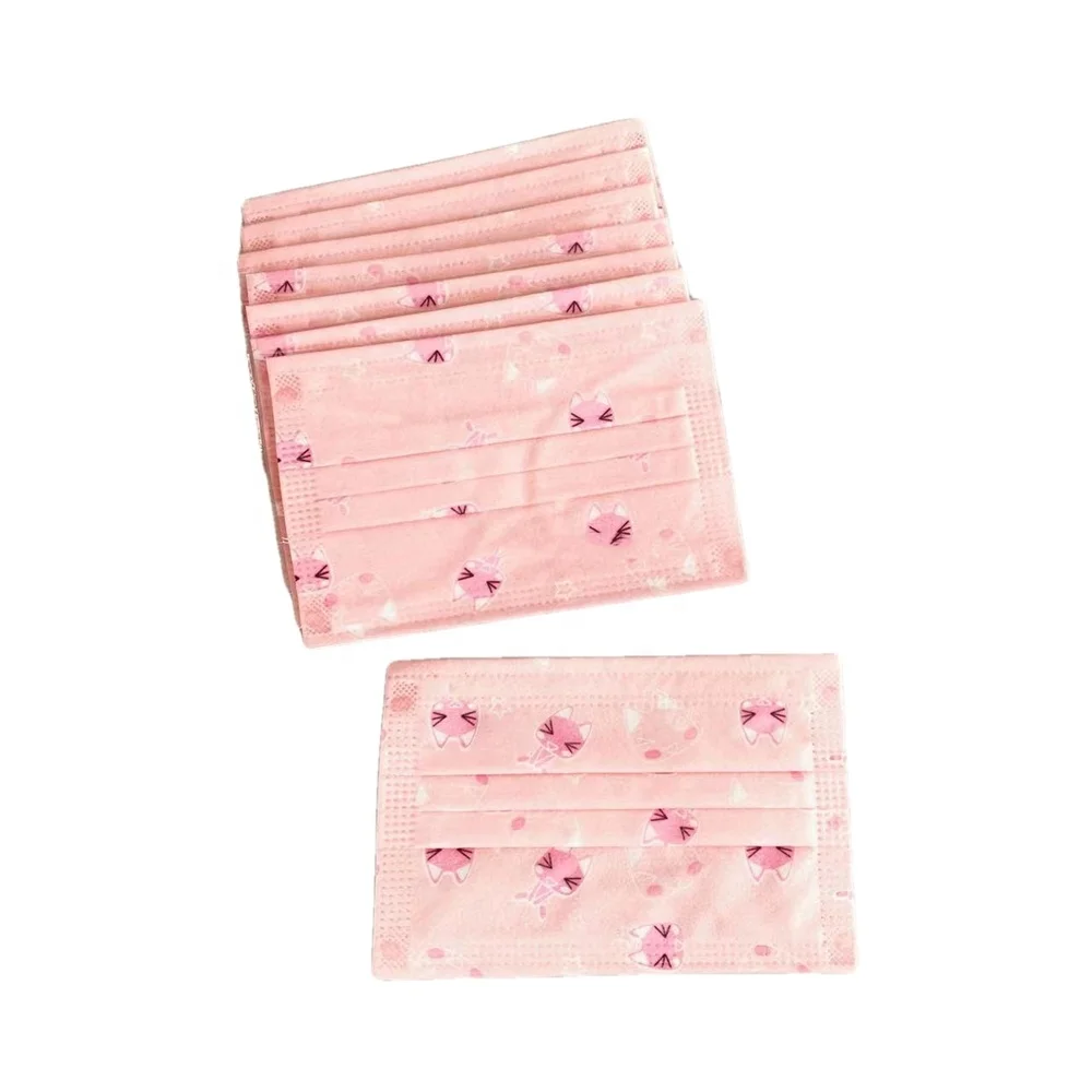 Disposable Nonwoven medical mask PPE facemask for kids children 510k individual packing