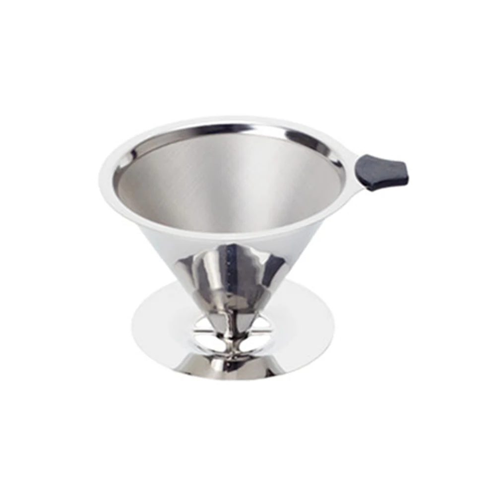 2024 new 304 Stainless Steel Drip Cone Coffee Maker Stainless steel coffee filter