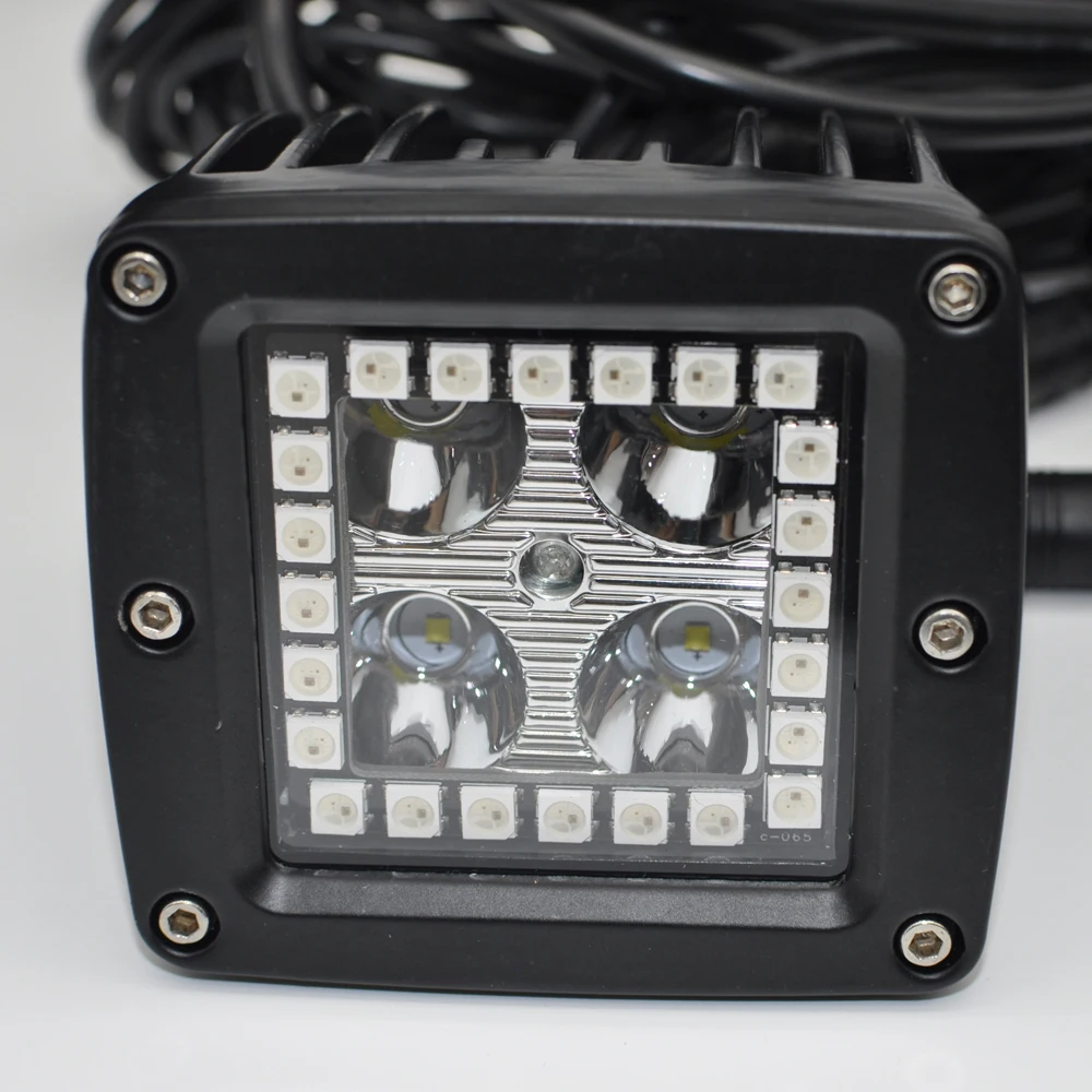 Super Bright 3 Inch 20W Farm Car LED Work Lamp Auto Work Lights for SUV ATV 4WD 4x4 Accessories Off Road Lights