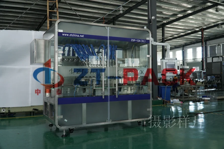 ZT-PACK cbd filler full automatic 6 - 16 heads engine full automatic oil filling machine