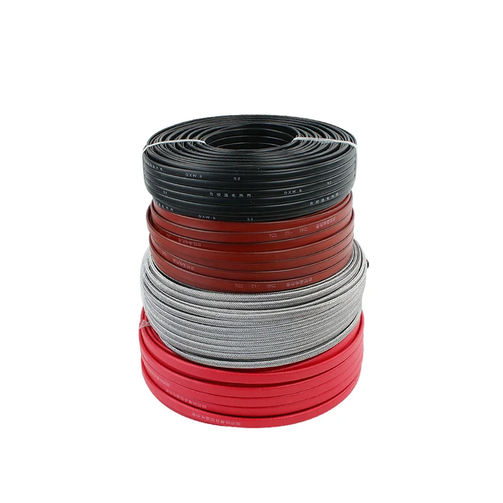 Pipe Heating Cable 220v Waterproof Insulated Heating Cable Home Used Self Regulating Heating Cable