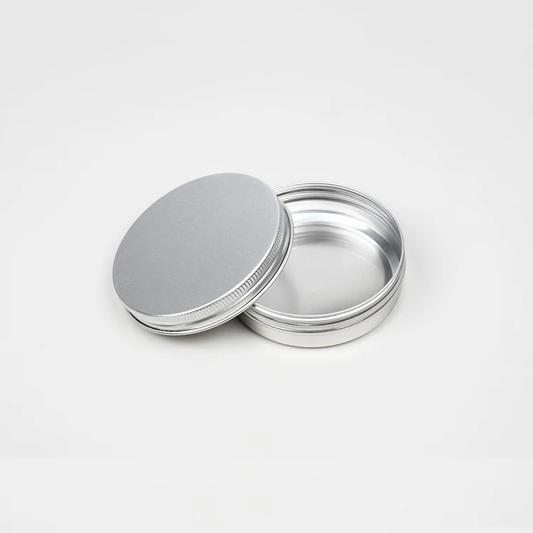 100g 100 мл изготовленным на заказ логосом алюминиевые банки для упаковки косметики и путешествий помада контейнер круглая коробка жестяные банки