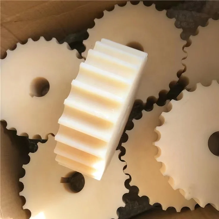 Stainless steel direct transmission chain plate sprocket 812 series machined nylon plastic sprocket