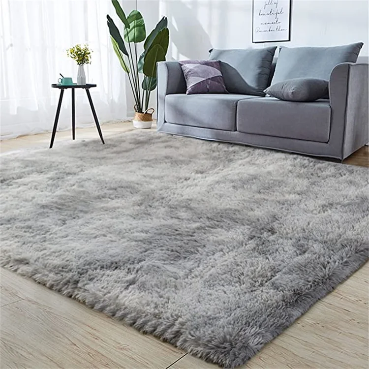 factory Outlet living room bedroom fluffy Plush carpet and rugs tapetes
