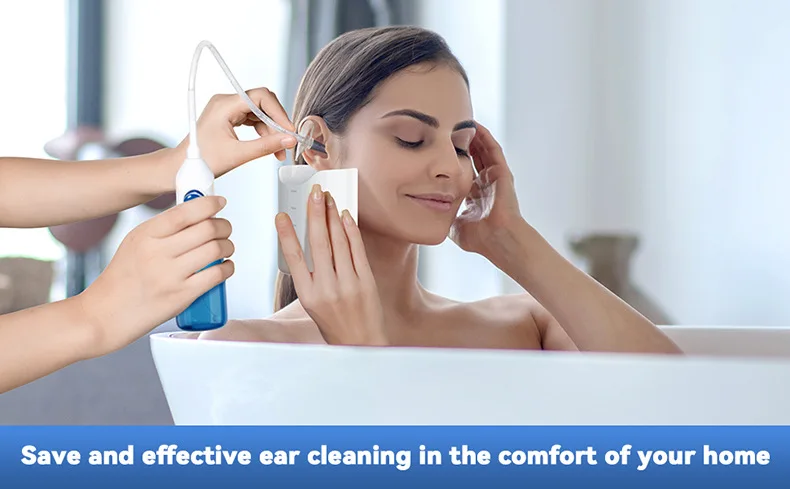 Portable E10 Ear Cleaning Device Ear Washing Cleaner Punch Ear Wax Removal Kit