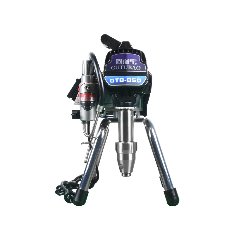 Airless Paint Sprayer GTB-850 Industrial New High Pressure Stand Electric Airless Sprayer Wall Paint Spray Paints