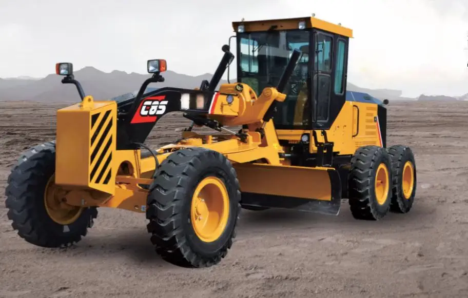 112KW 12.5 Ton Hydraulic Motor Grader STG140C-10 Road Construction Machinery with High Efficiency Road Machinery