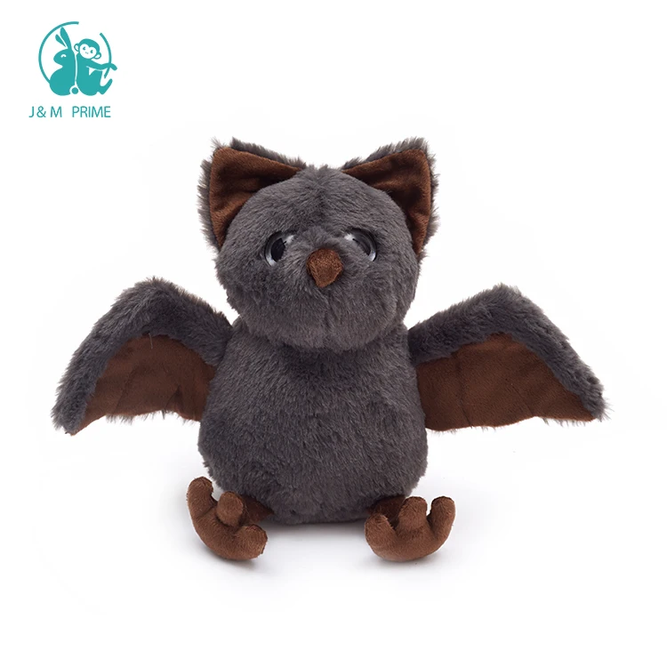 Custom Stuffed Animals Plush Toys Bat Plush Animal Toy Halloween Stuffed Bat Toys With Wings Baby Plushie