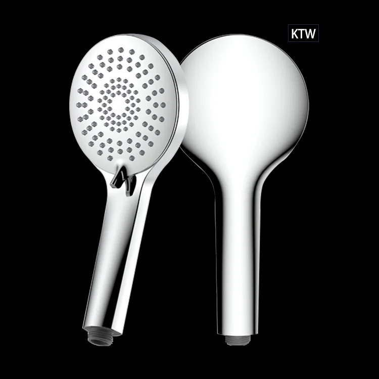 chrome finish hand shower set for bathroom with wall bracket and hose high quality bath shower factory oem