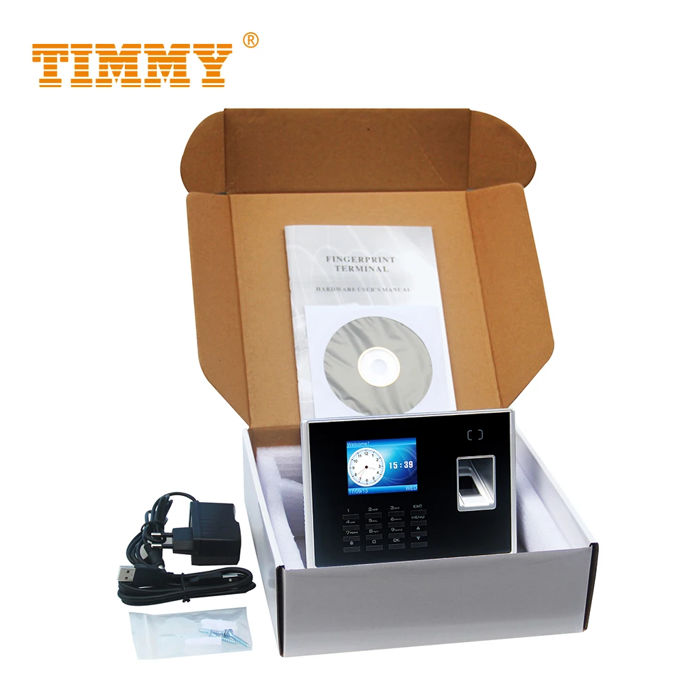 
TIMMY Wireless GPRS/3G/4G Biometric Fingerprint Time Attendance System with Free Cloud Web Based 