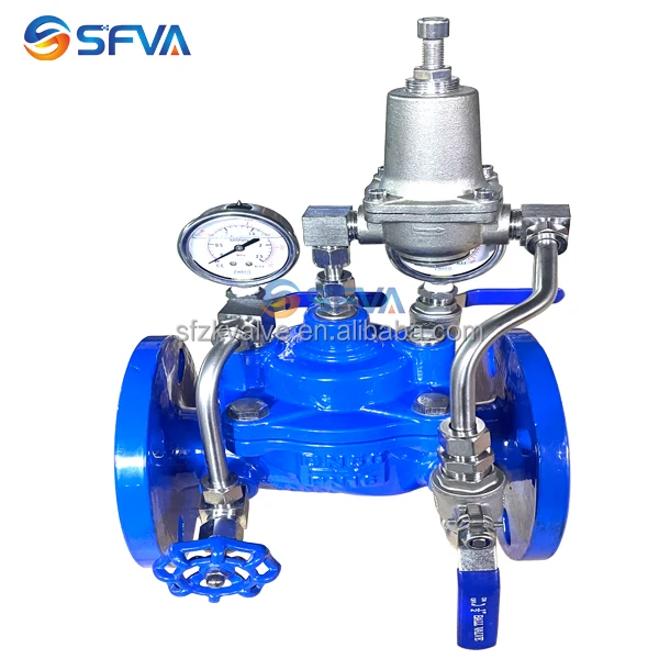 200X DI GGG50 PN16 DN60-65 flange hole pressure reducing valve