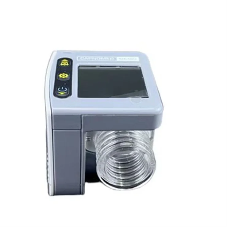 Wave form handheld EtCO2 monitoring with CE ISO certifications