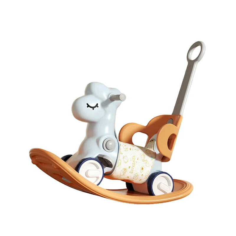 New Luxury Multi Color Kids Ride on Car Guard Bar Rocking Horse Toys