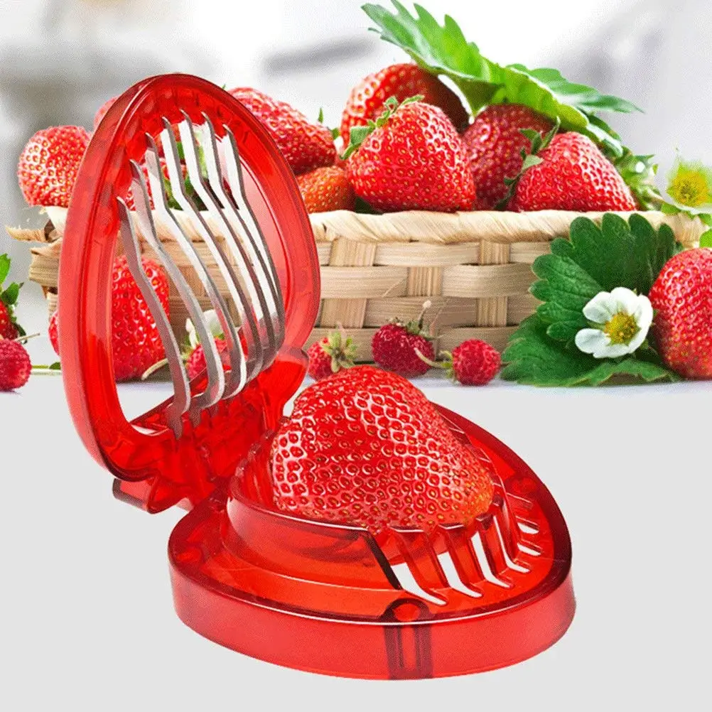 Stainless Steel Vegetable Peeler Hullers Salad Slice Banana Strawberry Cutter Salad Maker Home Kitchen Tools