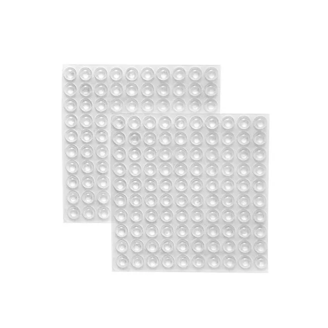 Self Adhesive Round Silicone Rubber Bumpers Anti Slip shock absorber Feet Pads Damper