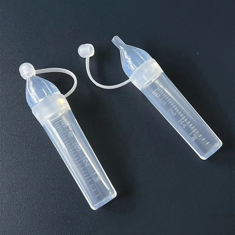 New Product BPA-Free 5ML Colostrum Collector Baby Feeding Silicone Breast Milk Collector for 0-12 Months Usage in Food