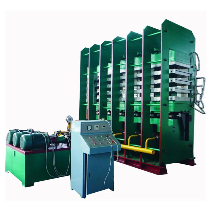Hot frame type plate vulcanizing press Frame type platen vulcanizer Rubber product making machinery