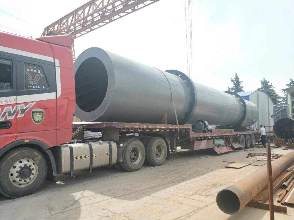 Gypsum Powder Drum Dryer Chemical Gypsum Cylinder Dryer Machine Plaster Calciner Plant