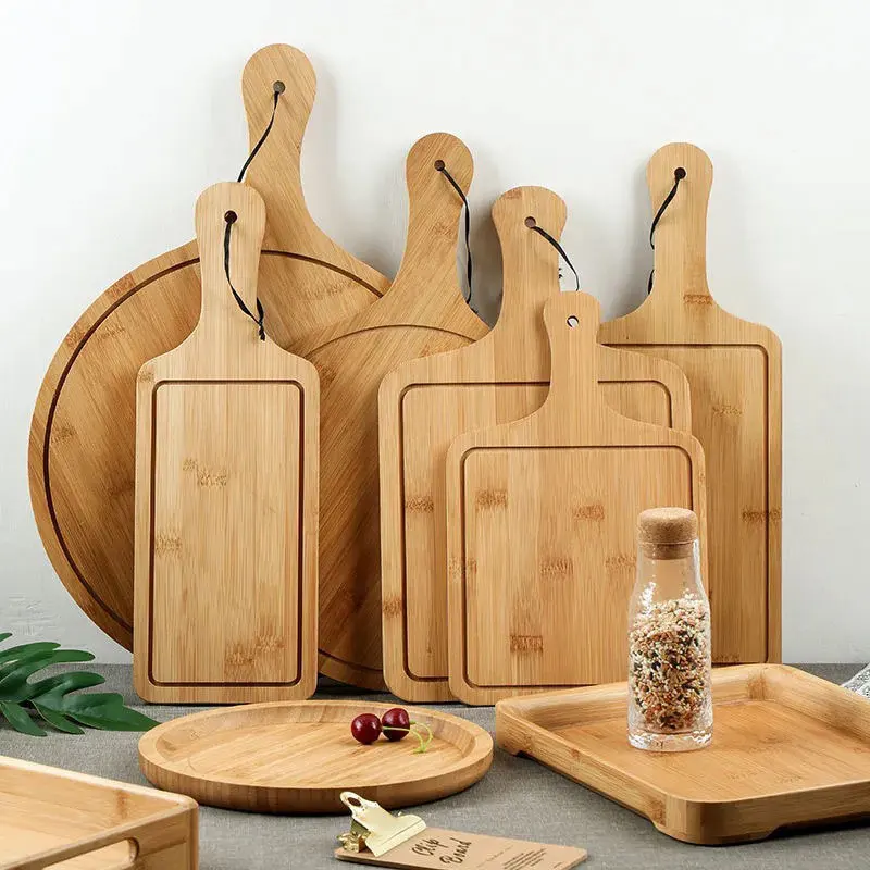 Custom Wholesale Professional Multifunction Bamboo Personalize Cutting Board