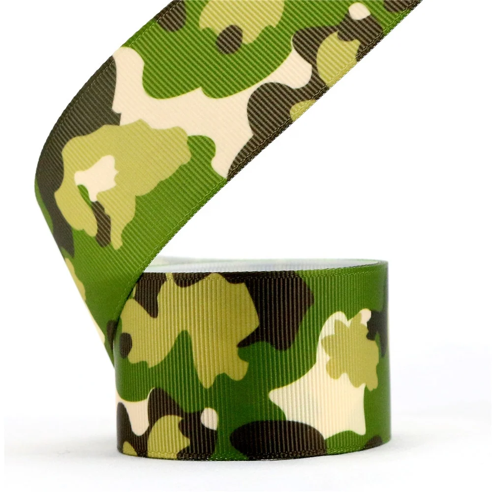 Wholesale 3 Inch 75mm Custom Popular Gift Thermal Transfer Grosgrain Ribbon