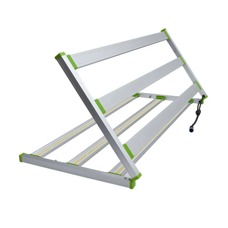 New Tech Aluminum Folding Grow Light Bar 660W 800W 1000W LED Hydroponic Light Dimmable Horticulture lights