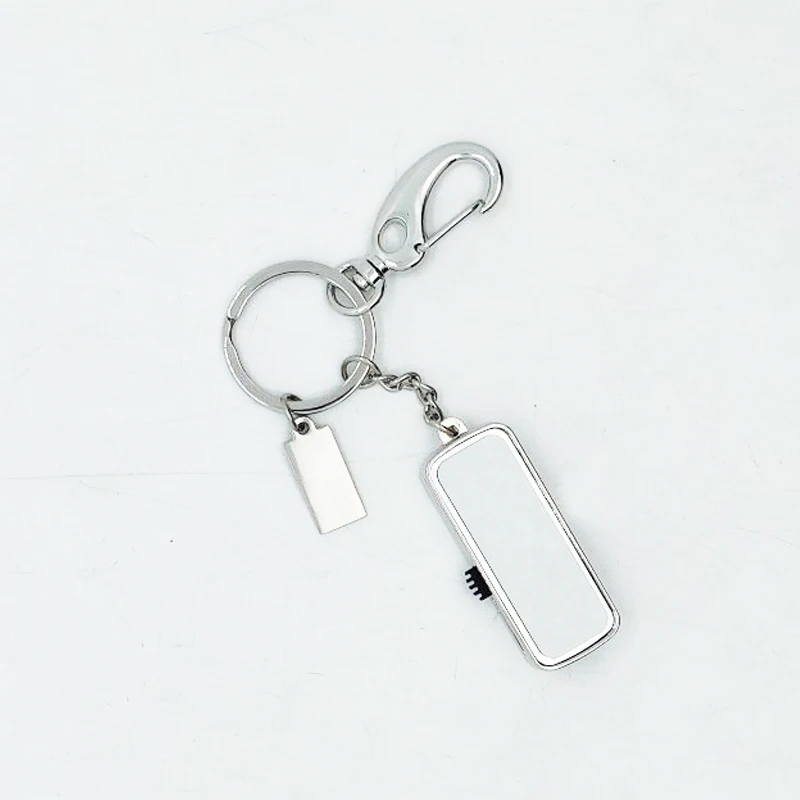 Qualisub Custom Silver Color 4G/8G/16G/32G/64G Sublimation USB Flash Disk Blanks USB Flash Drive for Sublimation for Heat Press