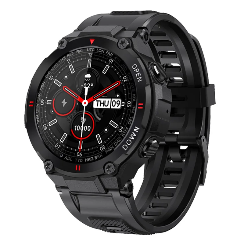 Смарт-часы CACGO K22 2021 сенсорный экран фитнес-трекер артериальное
