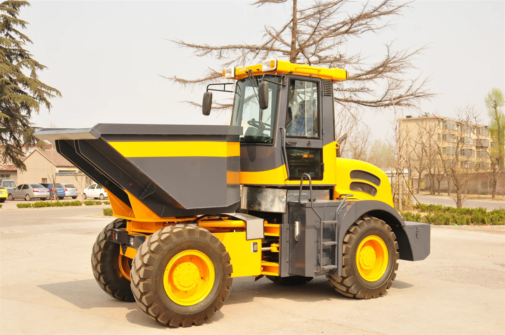 CE Front Tipping Type 6tons Mini Site Dumper Truck Mini Loader Dumper Compact Tipper Truck 6ton 6 Ton 6ton 10ton