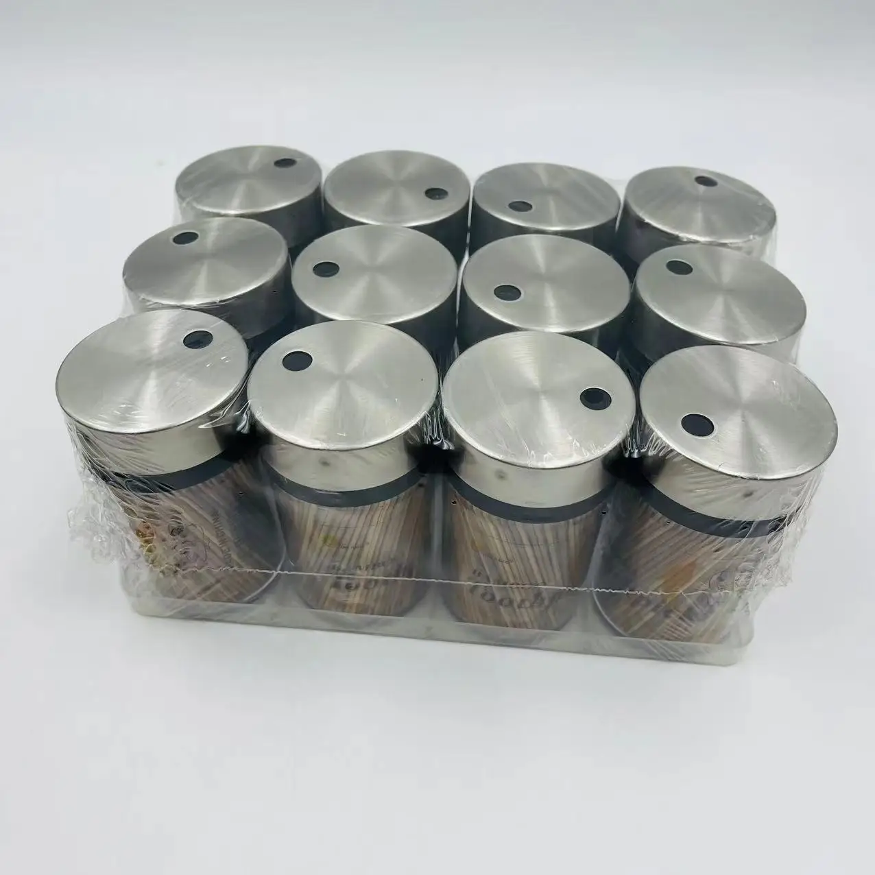 Special Hot Selling Natural Bamboo Steel Lid 5*5*8cm Long Toothpicks For Restaurant