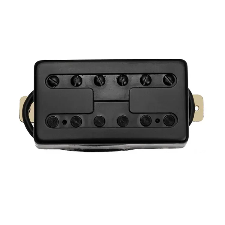 Alnico 5 Magnet H style Wax-potted LP humbucker electric guitar pickups with black bobbin
