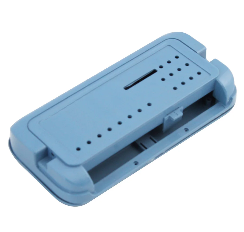 DRX Everest PLC021 203*103*38mm High Precision Metal ABS Plastic Din Rail Mounting Enclosures For Electronic Using