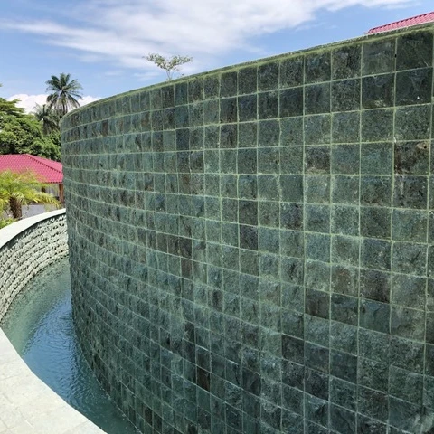 Premium Quality Pedra Hijau for Swimming Pool Floor Tiles Hijau Bruta
