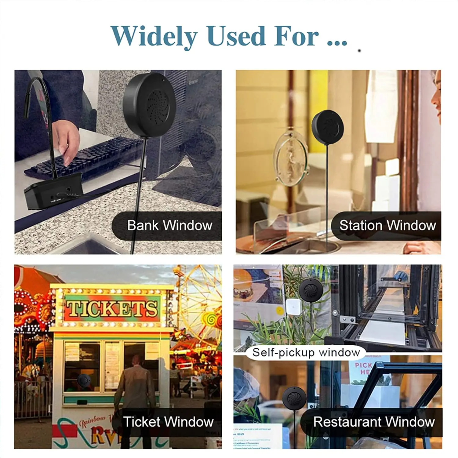 Daytech WI07-2 Dual Way Intercom Professional Speaker System Speaker Audio Sound Speaker System